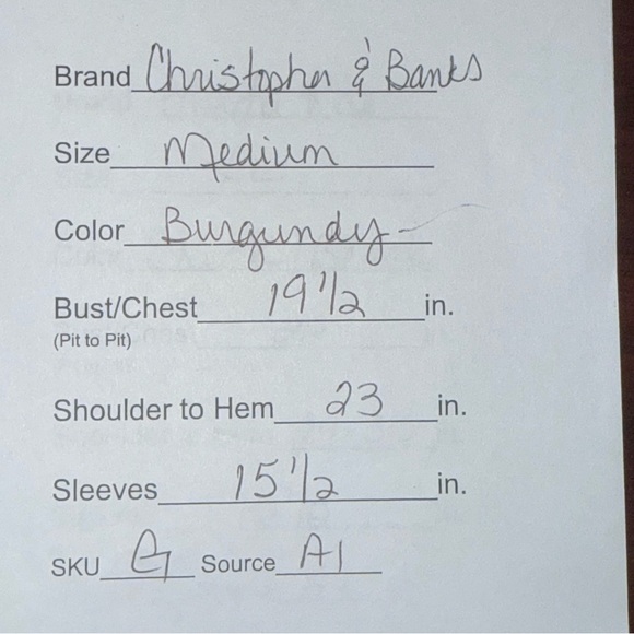 Burgundy Christmas Graphic Top Snowy Village Holiday Long Sleeve Tee M - Picture 8 of 8